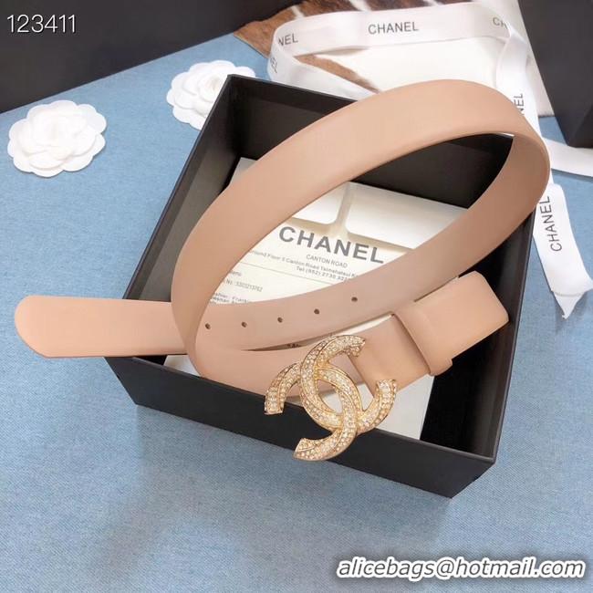 Promotional Chanel Original Calf Leather 3602 pink gold