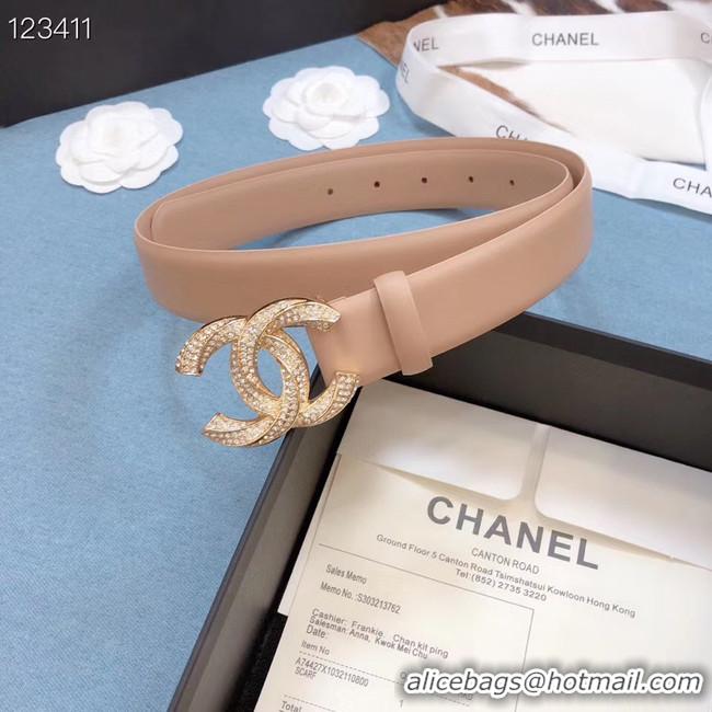 Promotional Chanel Original Calf Leather 3602 pink gold