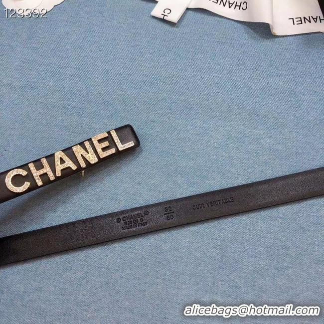 Unique Style Chanel Original Calf Leather 3604 black