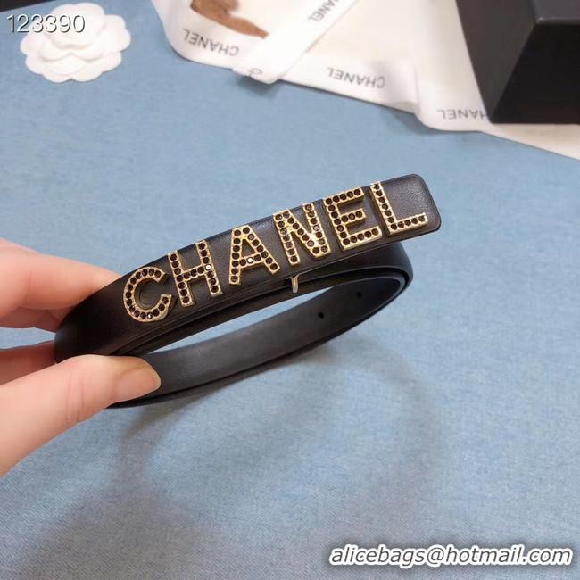 Classic Cheapest Chanel Original Calf Leather 3606 black