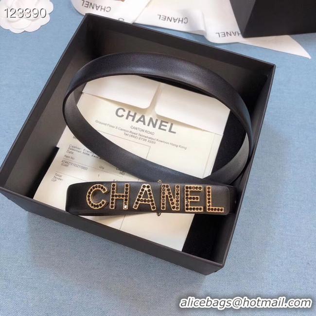 Classic Cheapest Chanel Original Calf Leather 3606 black