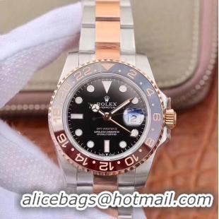 Top Quality Rolex Watch in Dial 40mm R8740 Rose Red