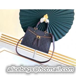 High Quality Louis Vuitton Monogram Empreinte Sully Bag M54274 Navy Blue