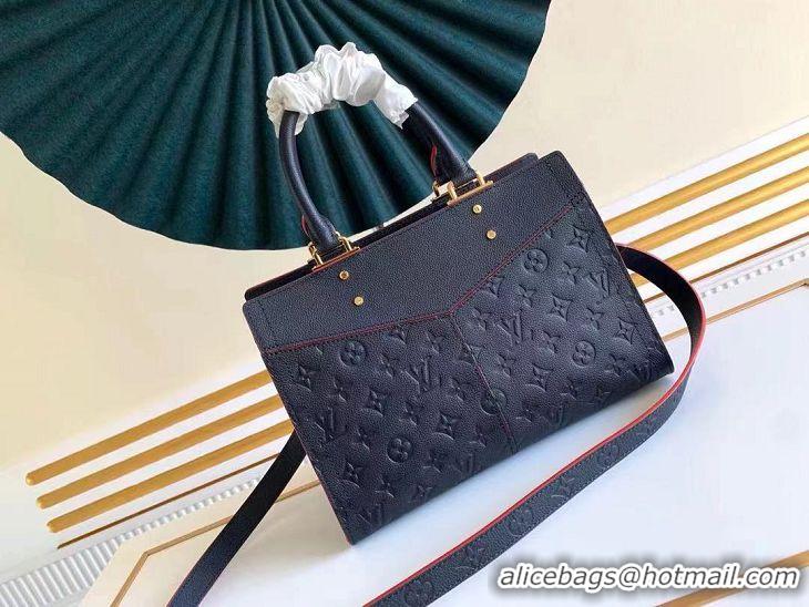 High Quality Louis Vuitton Monogram Empreinte Sully Bag M54274 Navy Blue