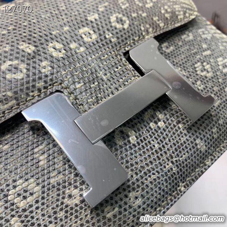 Shop Super Quality Hermes Constance Bag Togo Origianl Lizard Leather H9999 Gray