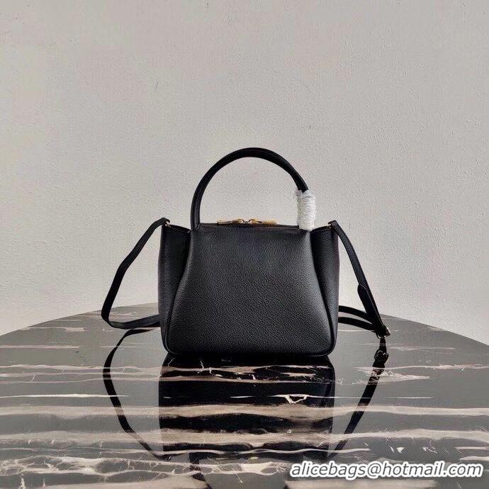 Market Sells Prada Deer skin bag tote 1BC145 Black