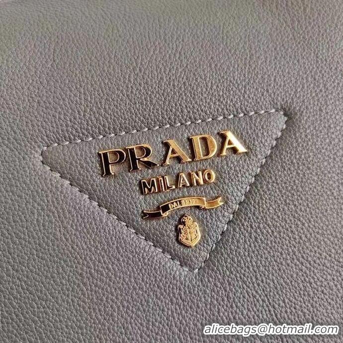 Buy Cheapest Prada Deer skin bag tote 1BC145 grey