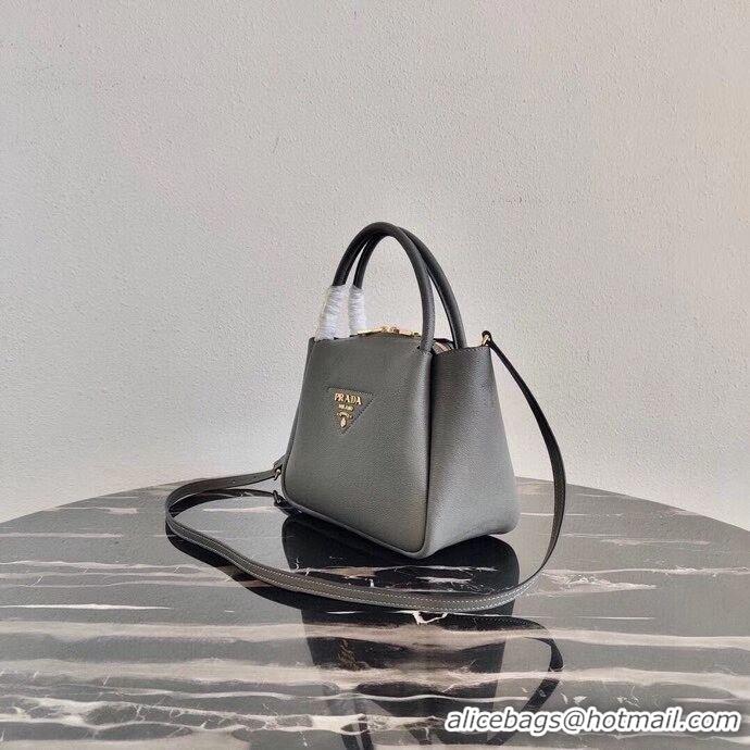 Buy Cheapest Prada Deer skin bag tote 1BC145 grey