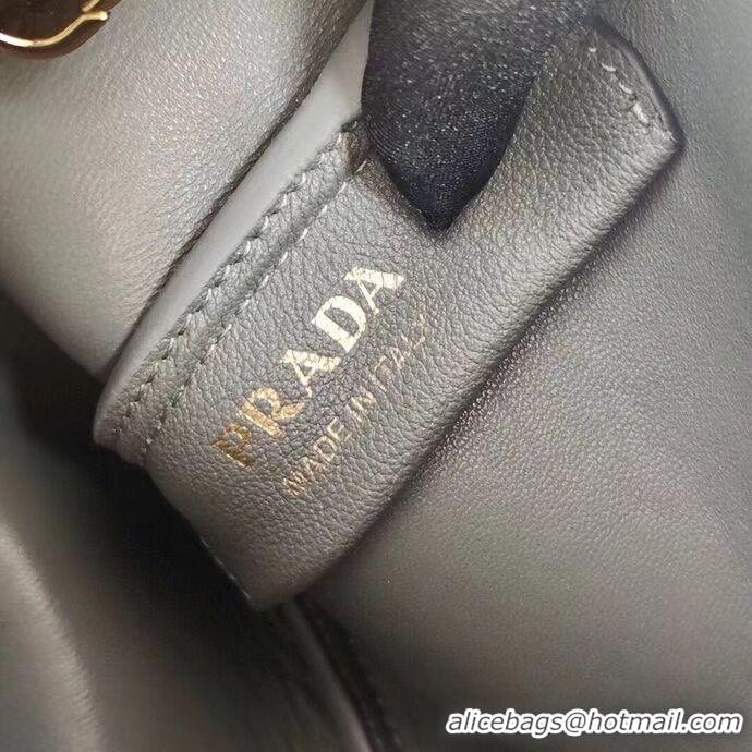 Buy Cheapest Prada Deer skin bag tote 1BC145 grey