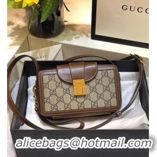 Buy Discount Gucci Horsebit 1955 mini bag 614368 brown