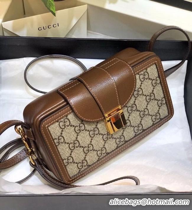 Buy Discount Gucci Horsebit 1955 mini bag 614368 brown