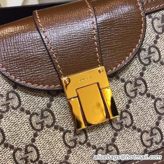 Buy Discount Gucci Horsebit 1955 mini bag 614368 brown