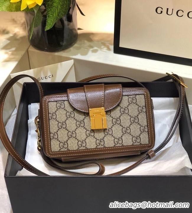 Buy Discount Gucci Horsebit 1955 mini bag 614368 brown