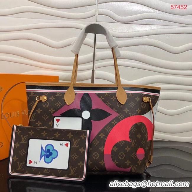 Top Quality Louis Vuitton Monogram Canvas GAME ON NEVERFULL MM M57452