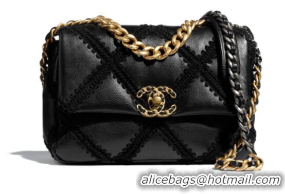 Top Grade Promotional Chanel 19 flap bag AS1160 black