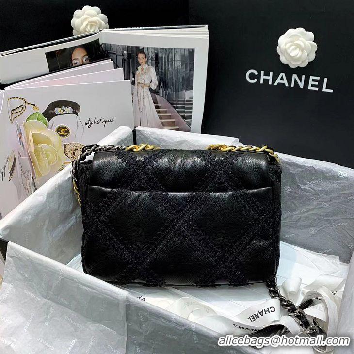 Top Grade Promotional Chanel 19 flap bag AS1160 black