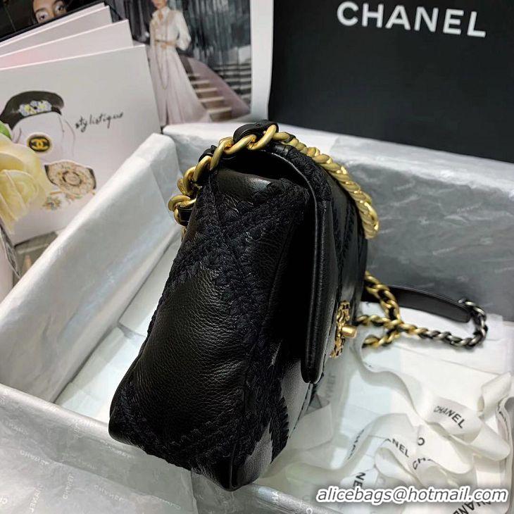 Top Grade Promotional Chanel 19 flap bag AS1160 black