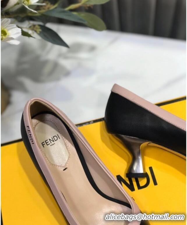 Good Looking Fendi Colibri Calfskin Pumps 5.5cm Black 122147