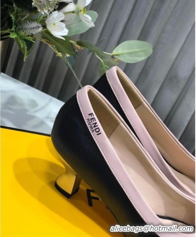 Good Looking Fendi Colibri Calfskin Pumps 5.5cm Black 122147