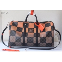 Promotional Louis Vuitton Damier Graphite Canvas KEEPALL BANDOULIERE 50 N40420