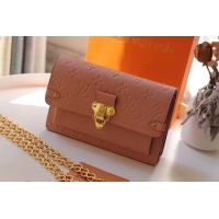 Pretty Style Louis vuitton VAVIN CHAIN WALLET M67841 Rose Poudre Pink