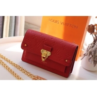 Famous Brand Louis Vuitton VAVIN CHAIN WALLET M67841 red