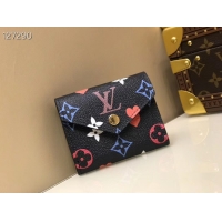 Well Crafted Louis Vuitton GAME ON ZOE WALLET M80278 black