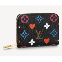 Cheapest Louis Vuitton GAME ON ZIPPY COIN PURSE M80305 black