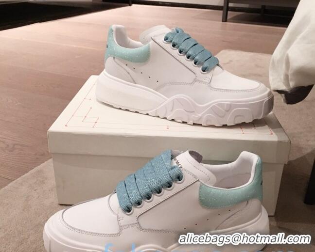 Top Quality Alexander McQueen Sneakers Pastel 00954 Blue