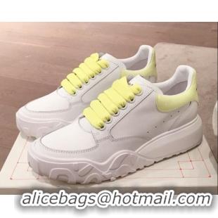 Best Price Alexander McQueen Sneakers Pastel 00954 Yellow 