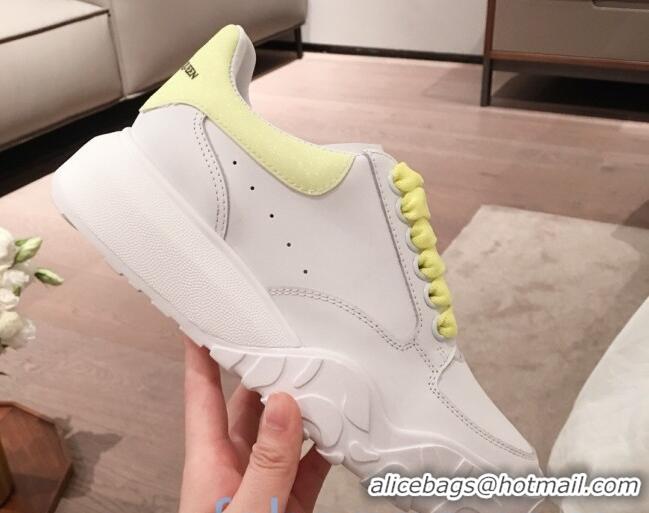 Best Price Alexander McQueen Sneakers Pastel 00954 Yellow 