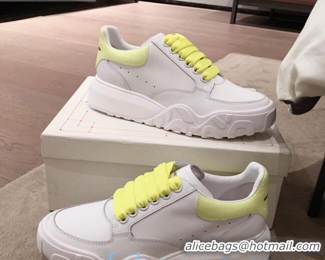 Best Price Alexander McQueen Sneakers Pastel 00954 Yellow 