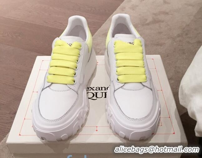 Best Price Alexander McQueen Sneakers Pastel 00954 Yellow 