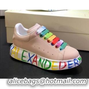 Cute Alexander McQueen Velvet Graffiti Sneakers 092444