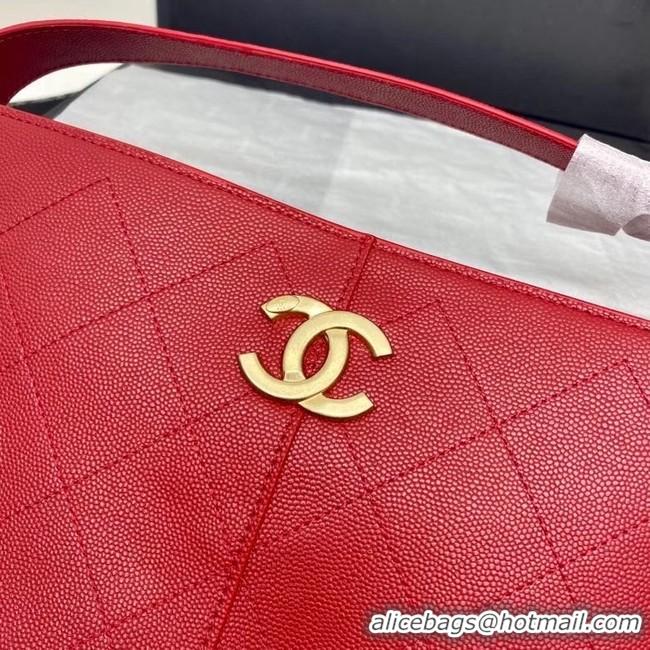 New Design Chanel Small Shopping Bag AS2286 Red