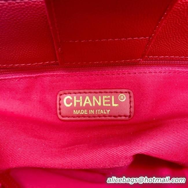 New Design Chanel Small Shopping Bag AS2286 Red