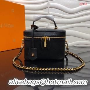 Super Quality Louis Vuitton VANITY PM M57118 BLACK