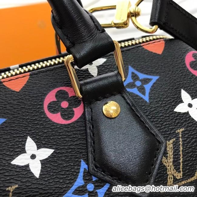 Buy Inexpensive Louis Vuitton GAME ON SPEEDY BANDOULIERE 25 M57466 black