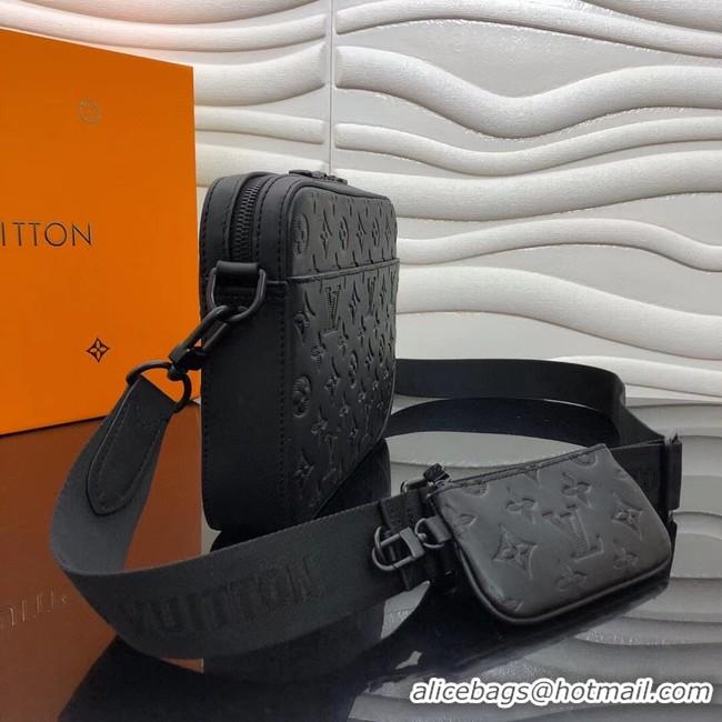 Trendy Design Louis Vuitton DUO MESSENGER M69827 black