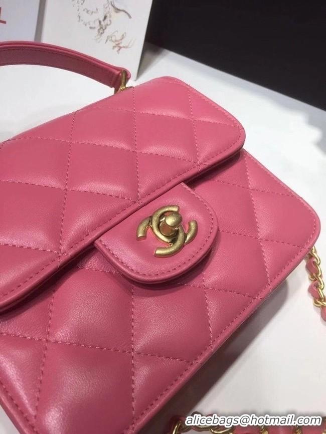 Luxury Discount Chanel Small tote bag 8817 pink