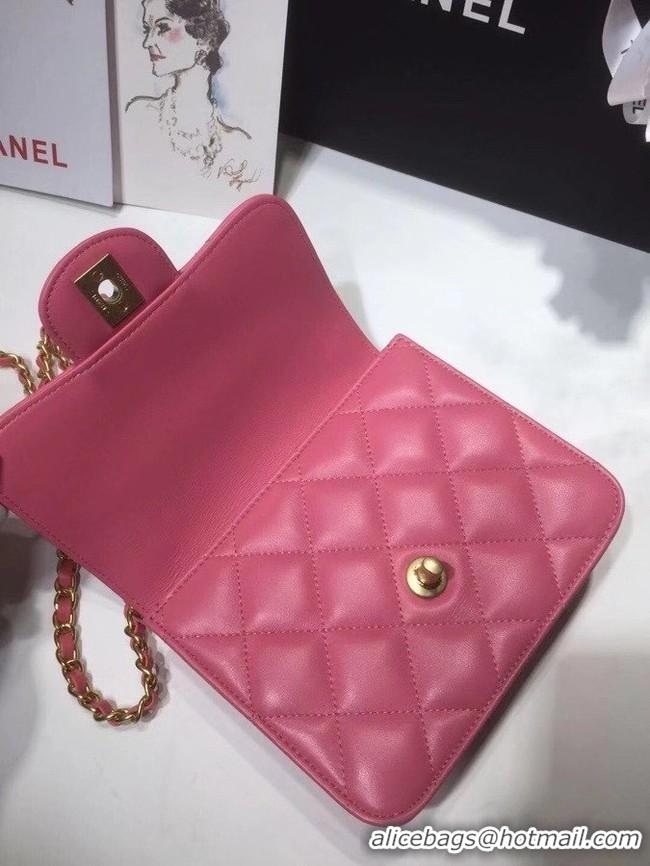 Luxury Discount Chanel Small tote bag 8817 pink