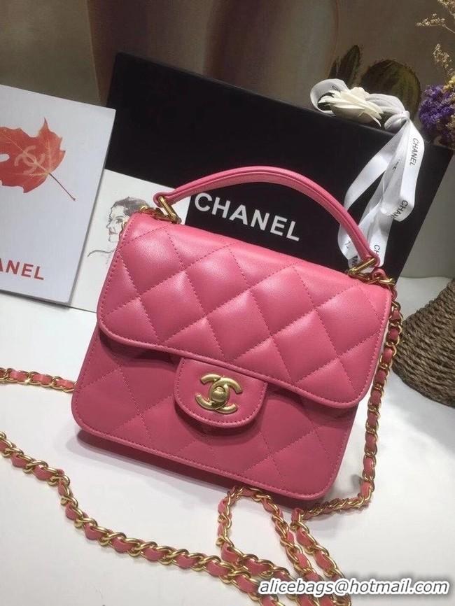 Luxury Discount Chanel Small tote bag 8817 pink