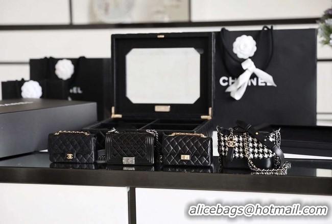 Famous Brand Chanel Mini five piece set AS1949 black