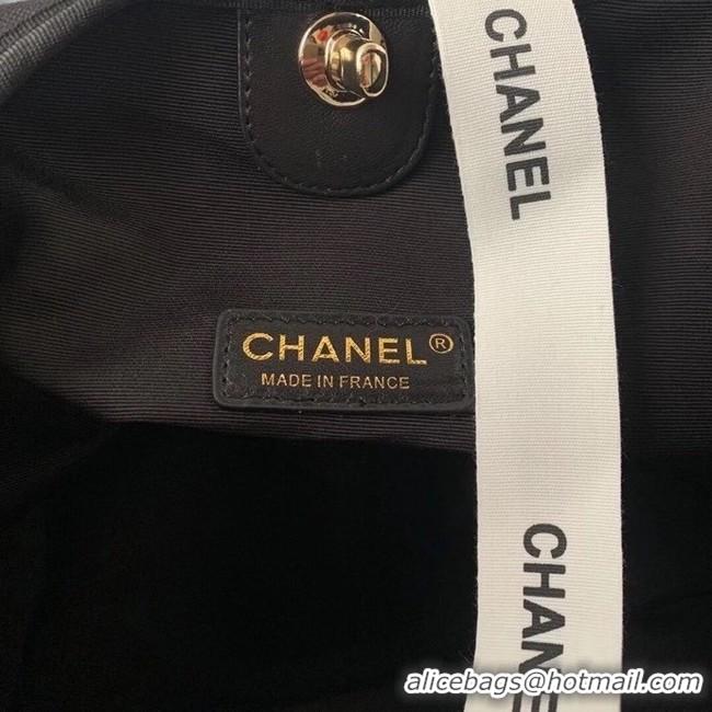 Famous Brand Chanel large hobo bag AS2292 black