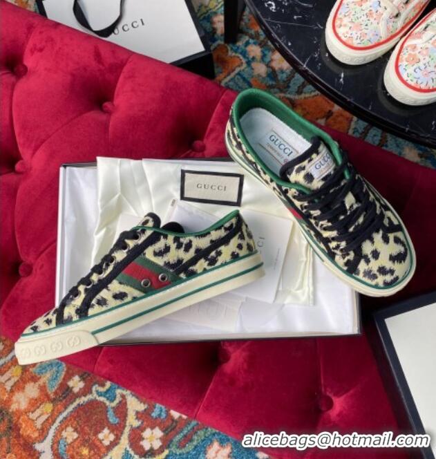 Custom Gucci Tennis 1977 Low-Top Sneakers in Print Canvas 120308