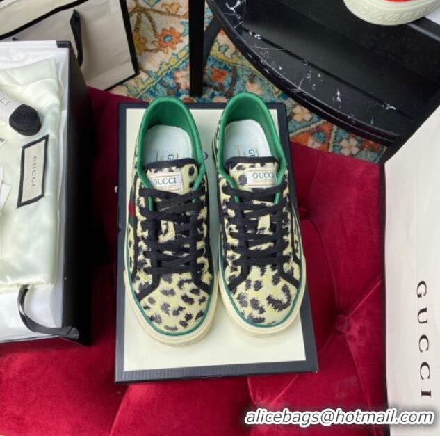 Custom Gucci Tennis 1977 Low-Top Sneakers in Print Canvas 120308