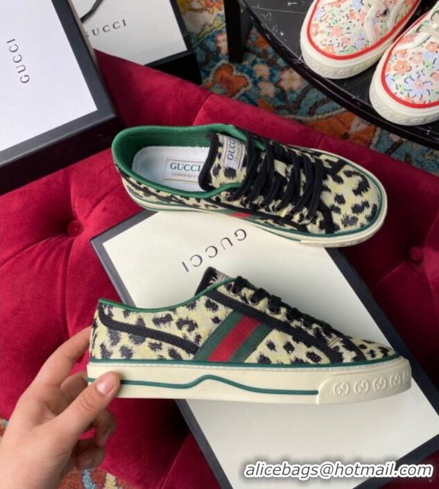 Custom Gucci Tennis 1977 Low-Top Sneakers in Print Canvas 120308