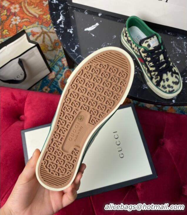 Custom Gucci Tennis 1977 Low-Top Sneakers in Print Canvas 120308