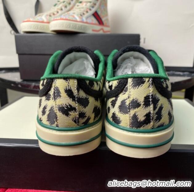 Custom Gucci Tennis 1977 Low-Top Sneakers in Print Canvas 120308