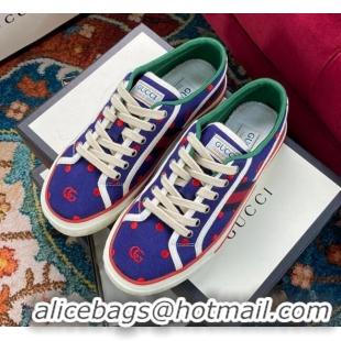 Top Quality Gucci Tennis 1977 Low-Top Sneakers in Purple GG Canvas 120317